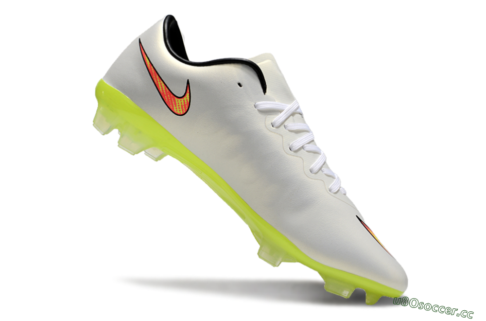 Men's Nike Mercurial Vapor 10 FG Firm Ground Low-Tops Football Boots - Beige/Red/Yellow 4
