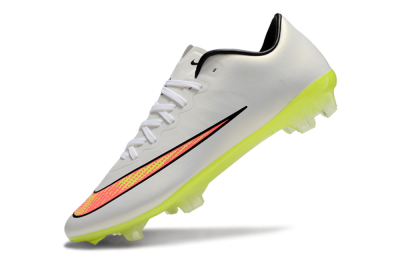 Men's Nike Mercurial Vapor 10 FG Firm Ground Low-Tops Football Boots - Beige/Red/Yellow