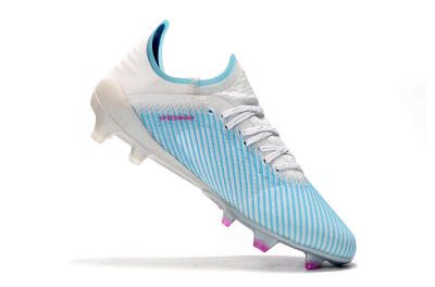 Unisex Adidas X 19.1 FG Firm Ground Low-Tops Football Boots - Jade/Black/White