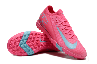 Men's Nike Air Zoom Mercurial Vapor 16 Elite TF Artificial Turf Low-Tops Football Shoes - Pink/Red/Jade