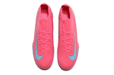 Men's Nike Air Zoom Mercurial Vapor 16 Elite TF Artificial Turf Low-Tops Football Shoes - Pink/Red/Jade