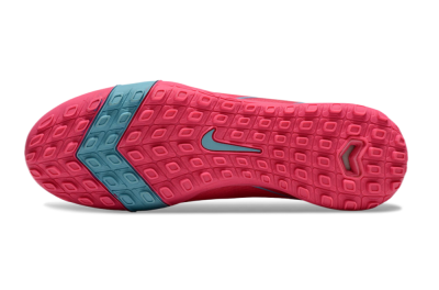 Men's Nike Air Zoom Mercurial Vapor 16 Elite TF Artificial Turf Low-Tops Football Shoes - Pink/Red/Jade