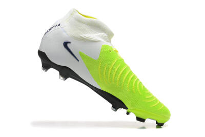 Men's Nike Phantom Luna Elite FG Firm Ground High-Tops Football Boots - Yellow/Blue/White
