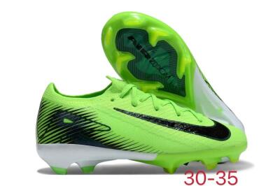 Kids Kids Nike Air Zoom Mercurial Vapor 16 Elite FG Firm Ground Low-Tops Football Boots - Yellow/Black/White