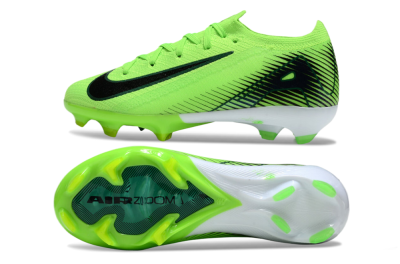 Kids Kids Nike Air Zoom Mercurial Vapor 16 Elite FG Firm Ground Low-Tops Football Boots - Yellow/Black/White