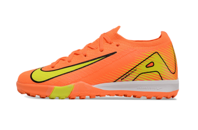 Kids Kids Nike Air Zoom Mercurial Vapor 16 Elite TF Artificial Turf Low-Tops Football Shoes - Orange/Yellow/Black/White