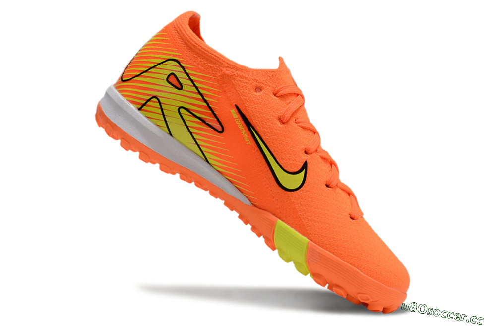 Kids Kids Nike Air Zoom Mercurial Vapor 16 Elite TF Artificial Turf Low-Tops Football Shoes - Orange/Yellow/Black/White 4