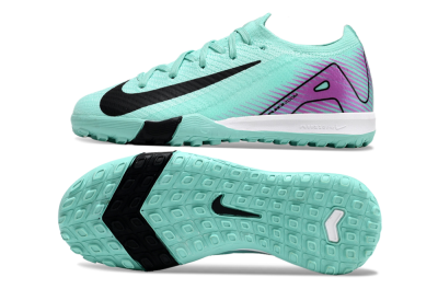 Kids Kids Nike Air Zoom Mercurial Vapor 16 Elite TF Artificial Turf Low-Tops Football Shoes - Jade/Purple/Black/White