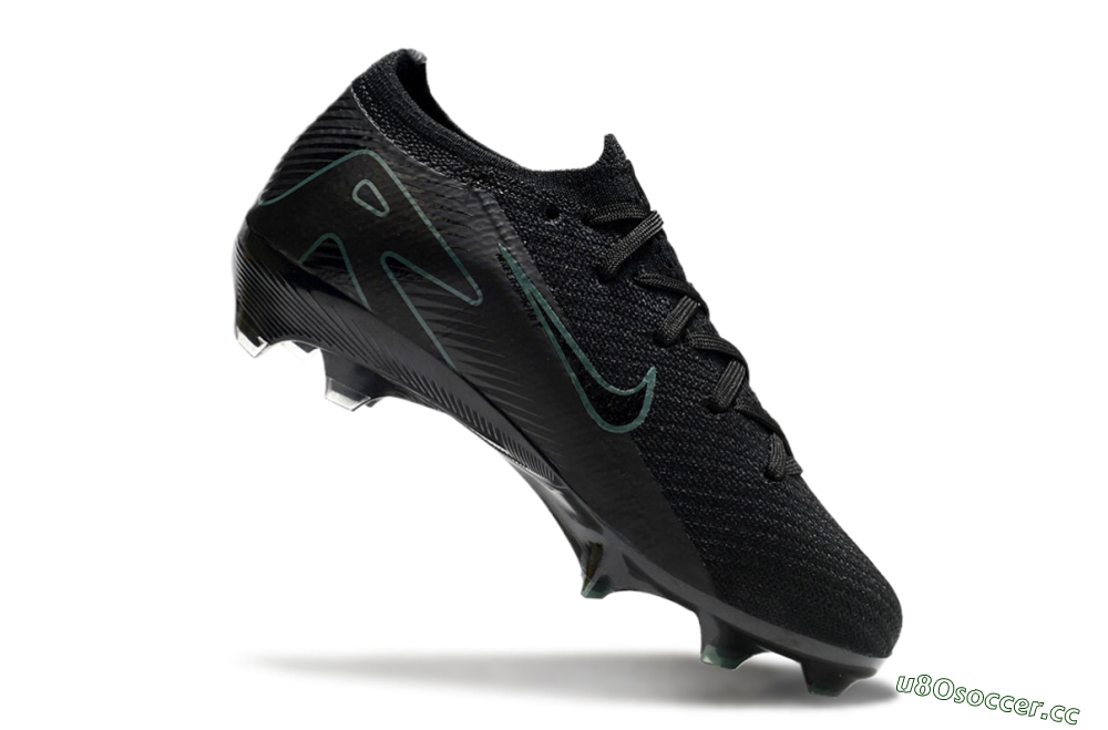 Kids Kids Nike Air Zoom Mercurial Vapor 16 Elite FG Firm Ground Low-Tops Football Boots - Black/Green/Blue 4
