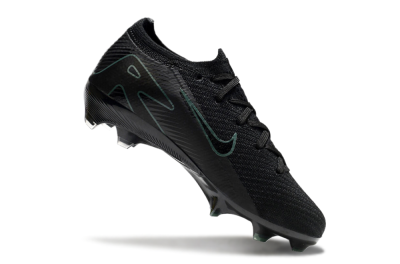 Kids Kids Nike Air Zoom Mercurial Vapor 16 Elite FG Firm Ground Low-Tops Football Boots - Black/Green/Blue