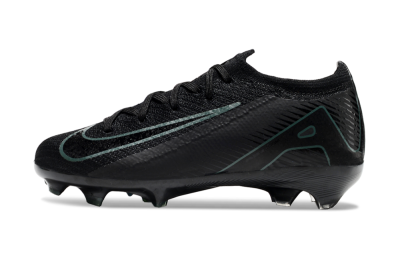 Kids Kids Nike Air Zoom Mercurial Vapor 16 Elite FG Firm Ground Low-Tops Football Boots - Black/Green/Blue