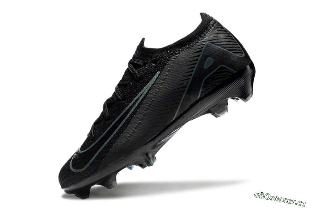 Kids Kids Nike Air Zoom Mercurial Vapor 16 Elite FG Firm Ground Low-Tops Football Boots - Black/Green/Blue 5