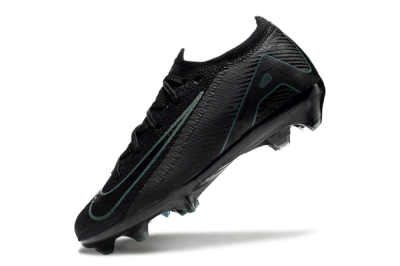 Kids Kids Nike Air Zoom Mercurial Vapor 16 Elite FG Firm Ground Low-Tops Football Boots - Black/Green/Blue