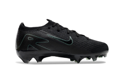 Kids Kids Nike Air Zoom Mercurial Vapor 16 Elite FG Firm Ground Low-Tops Football Boots - Black/Green/Blue