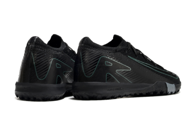 Kids Kids Nike Air Zoom Mercurial Vapor 16 Elite TF Artificial Turf Low-Tops Football Shoes - Black/Green/Silver
