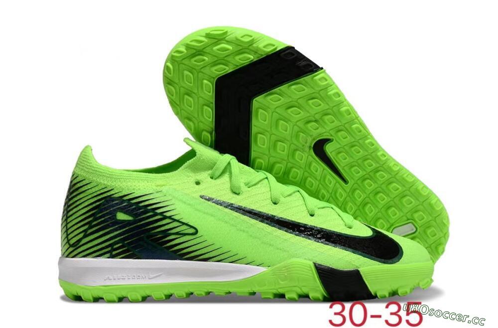 Kids Kids Nike Air Zoom Mercurial Vapor 16 Elite TF Artificial Turf Low-Tops Football Shoes - Yellow/Black/White 2