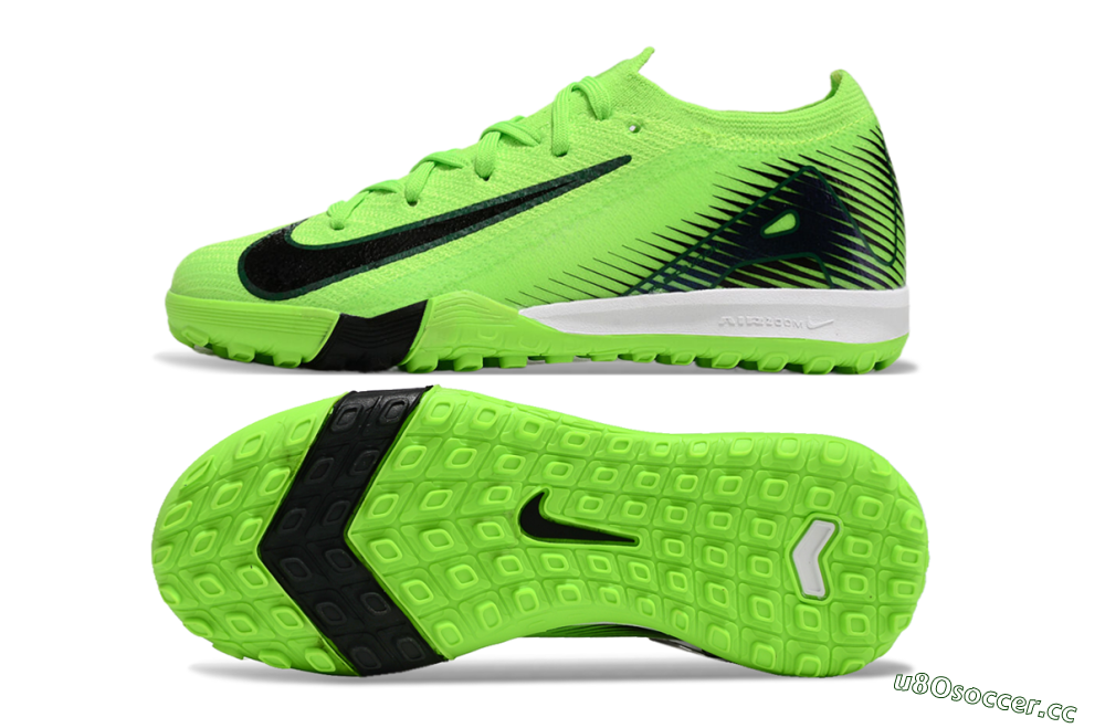 Kids Kids Nike Air Zoom Mercurial Vapor 16 Elite TF Artificial Turf Low-Tops Football Shoes - Yellow/Black/White 1