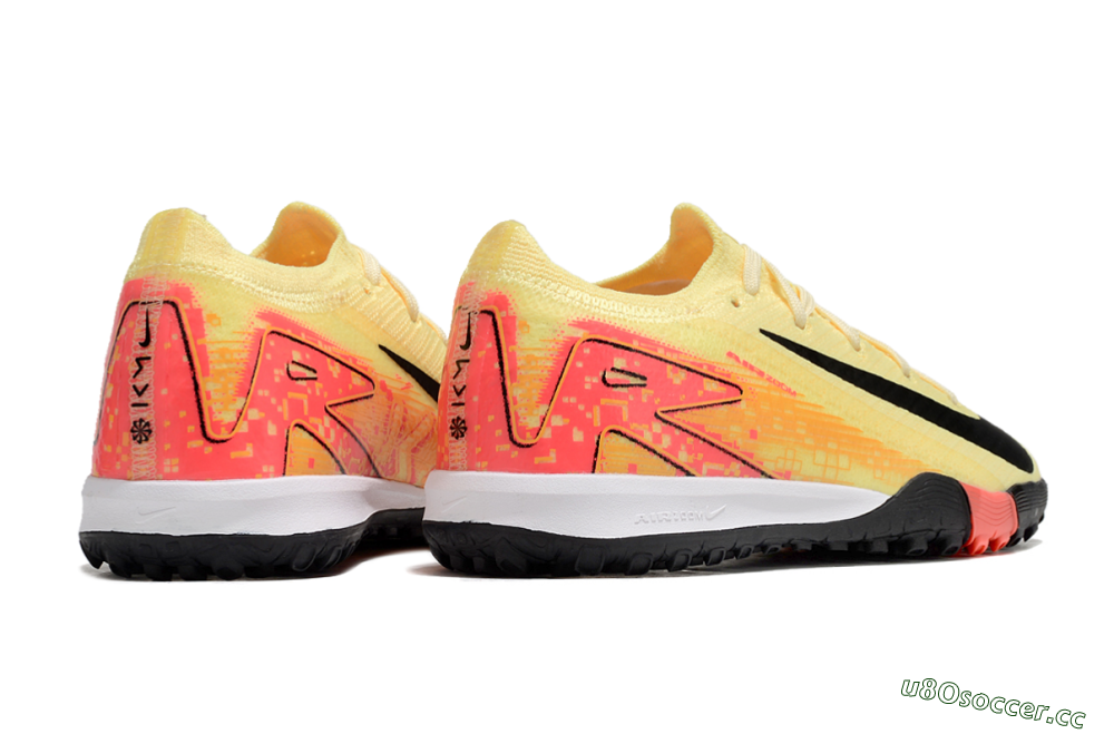 Kids Kids Nike Air Zoom Mercurial Vapor 16 Elite TF Artificial Turf Low-Tops Football Shoes - Yellow/Red/Black 7