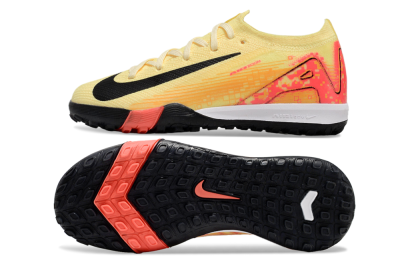 Kids Kids Nike Air Zoom Mercurial Vapor 16 Elite TF Artificial Turf Low-Tops Football Shoes - Yellow/Red/Black