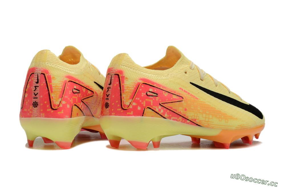 Kids Kids Nike Air Zoom Mercurial Vapor 16 Elite FG Firm Ground Low-Tops Football Boots - Yellow/Red/Black 7