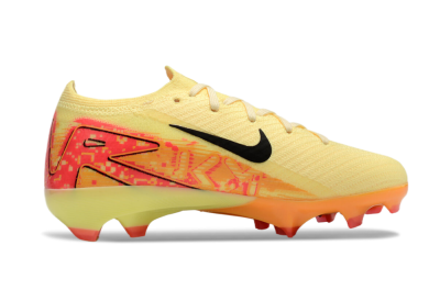Kids Kids Nike Air Zoom Mercurial Vapor 16 Elite FG Firm Ground Low-Tops Football Boots - Yellow/Red/Black