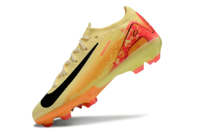 Kids Kids Nike Air Zoom Mercurial Vapor 16 Elite FG Firm Ground Low-Tops Football Boots - Yellow/Red/Black