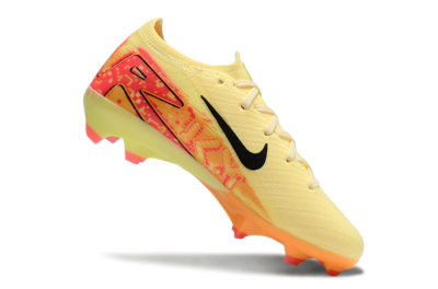Kids Kids Nike Air Zoom Mercurial Vapor 16 Elite FG Firm Ground Low-Tops Football Boots - Yellow/Red/Black