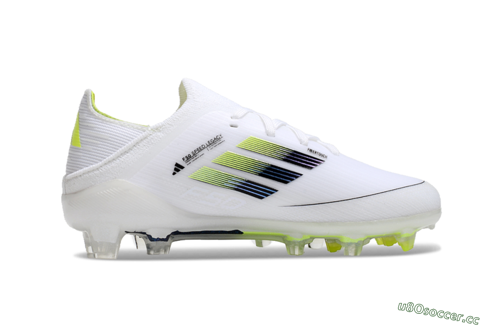 Kids Kids Adidas F50 Elite FG Firm Ground Low-Tops Football Boots - White/Blue/Yellow 6