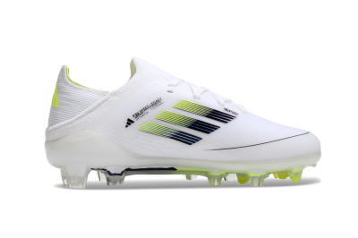 Kids Kids Adidas F50 Elite FG Firm Ground Low-Tops Football Boots - White/Blue/Yellow