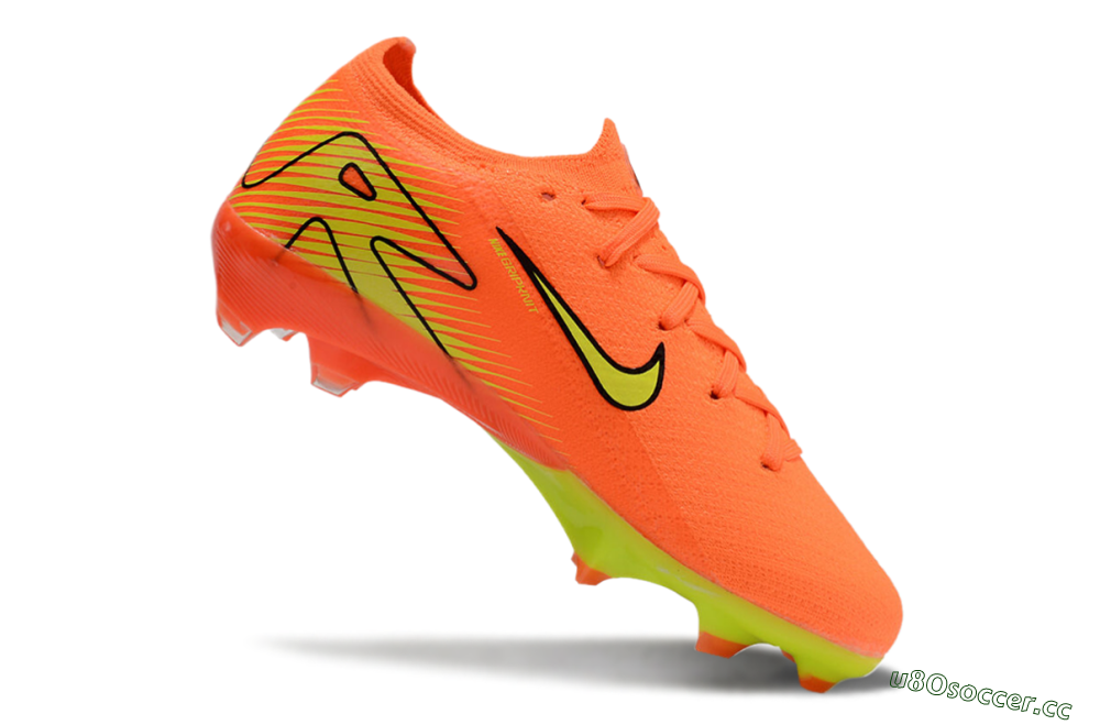 Kids Kids Nike Air Zoom Mercurial Vapor 16 Elite FG Firm Ground Low-Tops Football Boots - Red/Yellow/Black 4