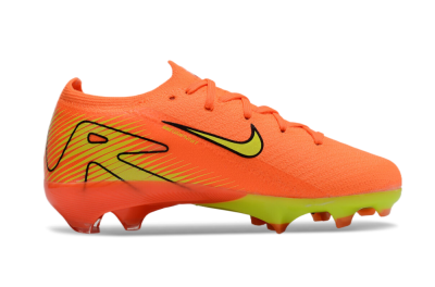 Kids Kids Nike Air Zoom Mercurial Vapor 16 Elite FG Firm Ground Low-Tops Football Boots - Red/Yellow/Black