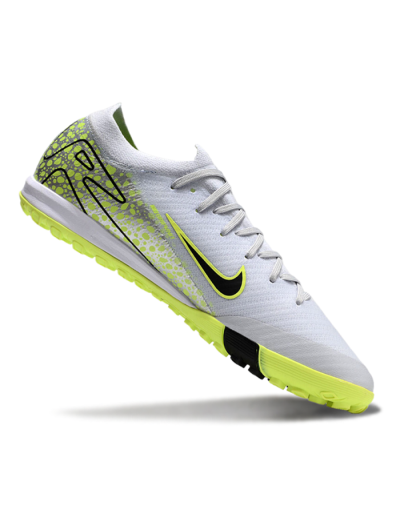 Men's Nike Air Zoom Mercurial Vapor 16 Elite TF Artificial Turf Low-Tops Football Shoes - Grey/Black/Yellow