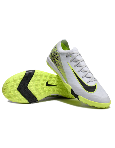 Men's Nike Air Zoom Mercurial Vapor 16 Elite TF Artificial Turf Low-Tops Football Shoes - Grey/Black/Yellow