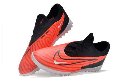 Unisex Nike React Phantom GX Pro TF Artificial Turf Low-Tops Football Shoes - Red/Black/White