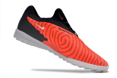 Unisex Nike React Phantom GX Pro TF Artificial Turf Low-Tops Football Shoes - Red/Black/White