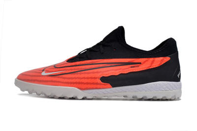 Unisex Nike React Phantom GX Pro TF Artificial Turf Low-Tops Football Shoes - Red/Black/White