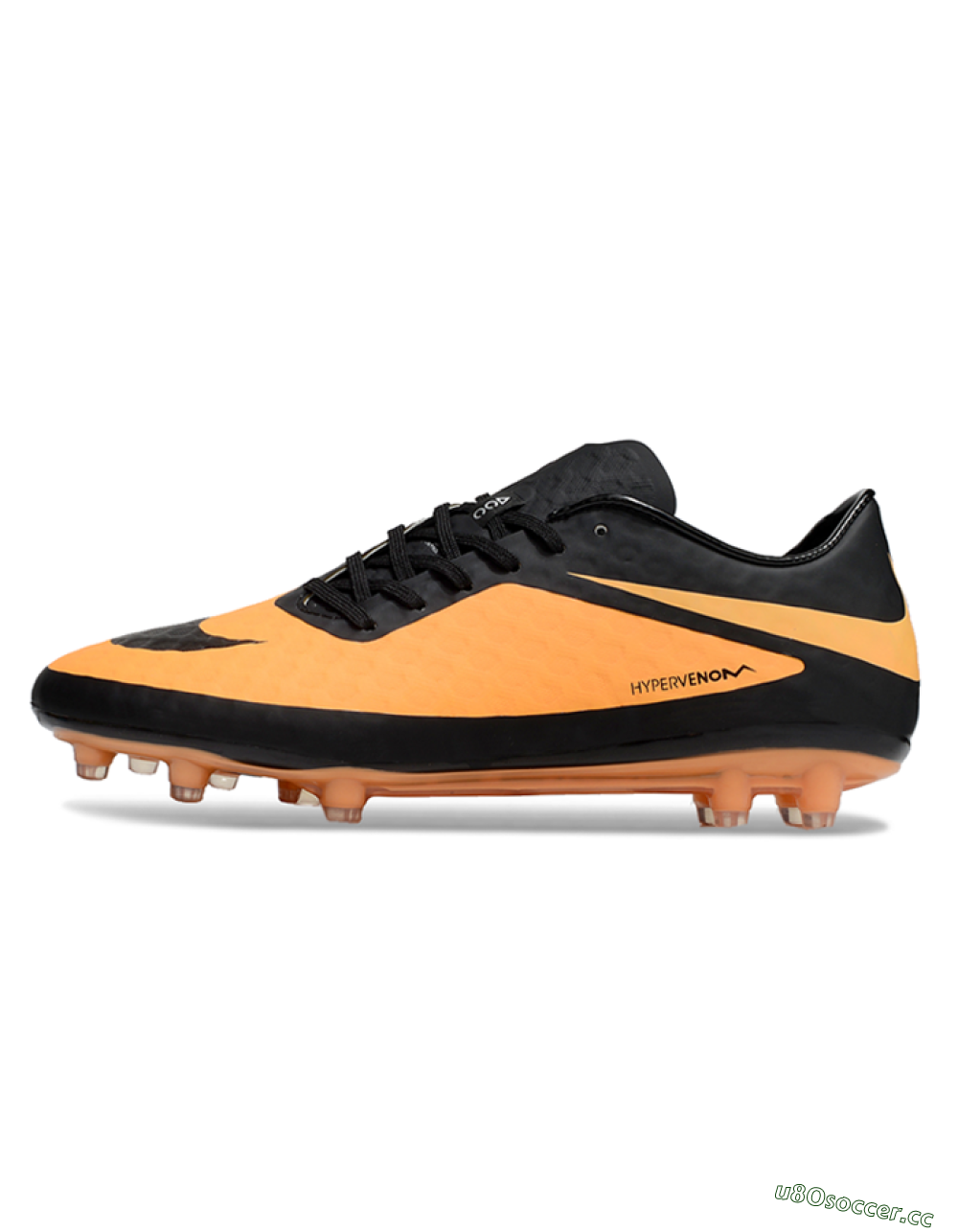 Men's Nike Hypervenom Phantom FG Firm Ground Low-Tops Football Boots - Yellow/Black/White 0