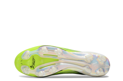 Men's Adidas F50+ Lightstrike Pro FG Firm Ground Low-Tops Football Boots - Purple/Yellow/White