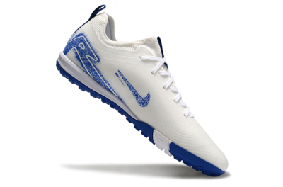 Unisex Nike Air Zoom Mercurial Vapor 16 Pro TF Artificial Turf Low-Tops Football Shoes - White/Blue