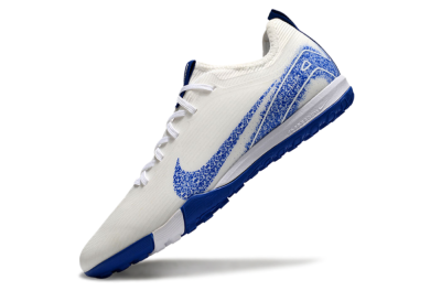Unisex Nike Air Zoom Mercurial Vapor 16 Pro TF Artificial Turf Low-Tops Football Shoes - White/Blue