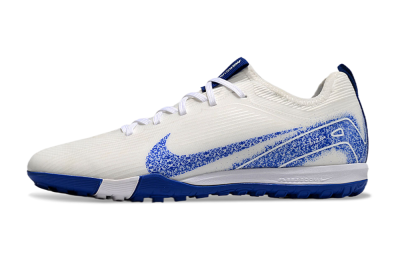 Unisex Nike Air Zoom Mercurial Vapor 16 Pro TF Artificial Turf Low-Tops Football Shoes - White/Blue