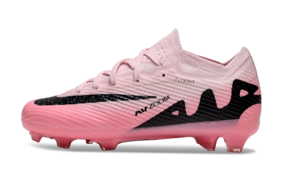 Kids Kids Nike Air Zoom Mercurial Vapor 15 Elite FG Firm Ground Low-Tops Football Boots - Pink/Black