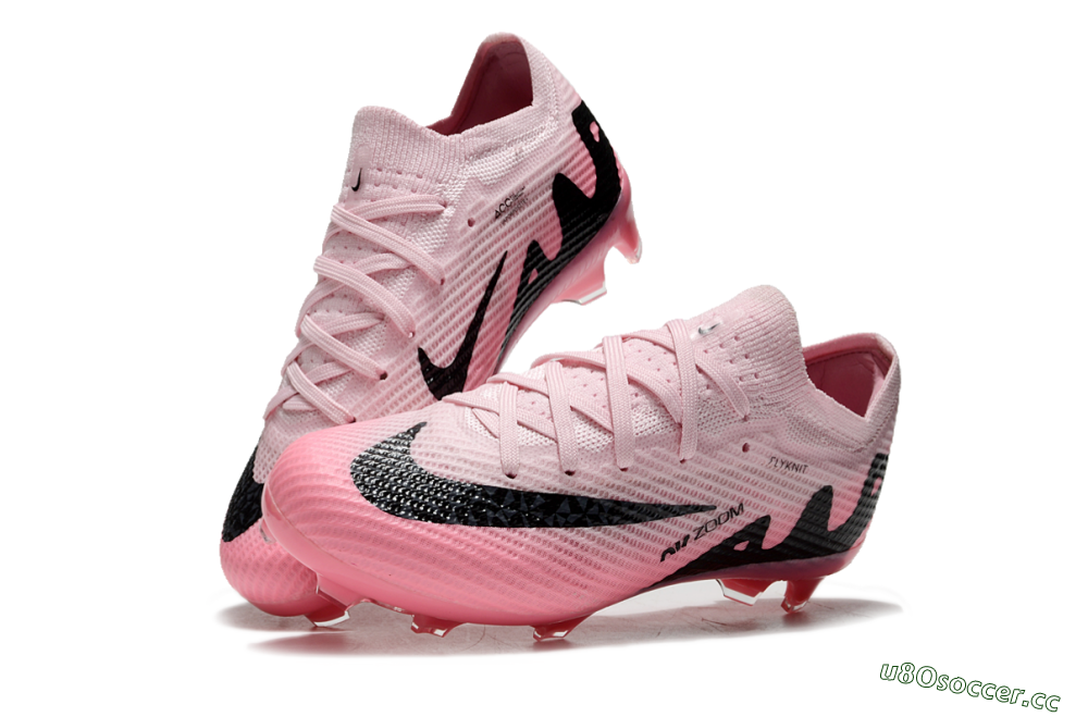 Kids Kids Nike Air Zoom Mercurial Vapor 15 Elite FG Firm Ground Low-Tops Football Boots - Pink/Black 3