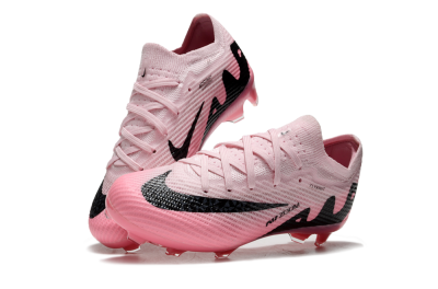 Kids Kids Nike Air Zoom Mercurial Vapor 15 Elite FG Firm Ground Low-Tops Football Boots - Pink/Black