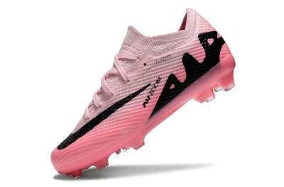 Kids Kids Nike Air Zoom Mercurial Vapor 15 Elite FG Firm Ground Low-Tops Football Boots - Pink/Black