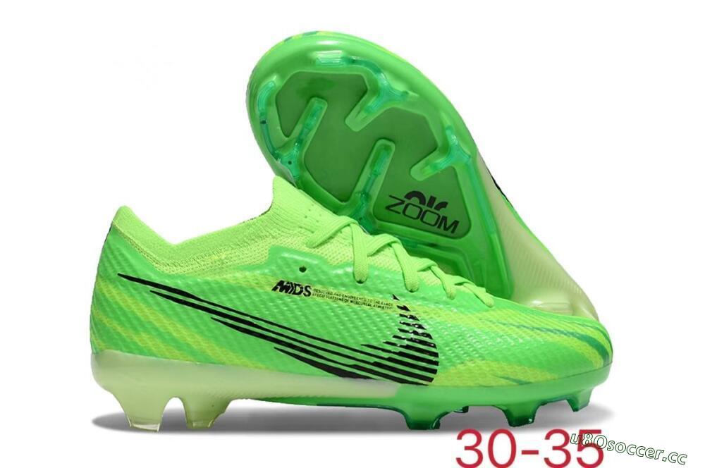 Kids Kids Nike Air Zoom Mercurial Vapor 15 Elite FG Firm Ground Low-Tops Football Boots - Yellow/Black 2