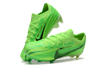 Kids Kids Nike Air Zoom Mercurial Vapor 15 Elite FG Firm Ground Low-Tops Football Boots - Yellow/Black