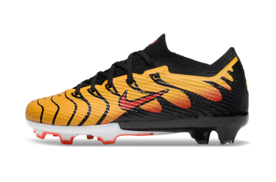 Kids Kids Nike Air Zoom Mercurial Vapor 15 Elite FG Firm Ground Low-Tops Football Boots - Yellow/Black/Red