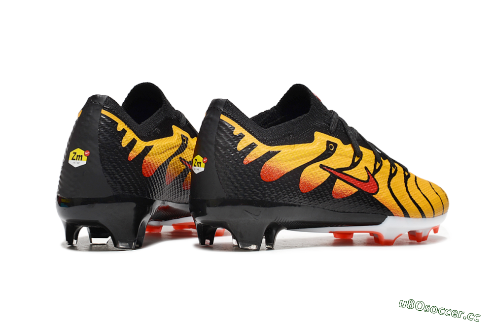 Kids Kids Nike Air Zoom Mercurial Vapor 15 Elite FG Firm Ground Low-Tops Football Boots - Yellow/Black/Red 7