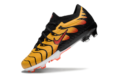 Kids Kids Nike Air Zoom Mercurial Vapor 15 Elite FG Firm Ground Low-Tops Football Boots - Yellow/Black/Red
